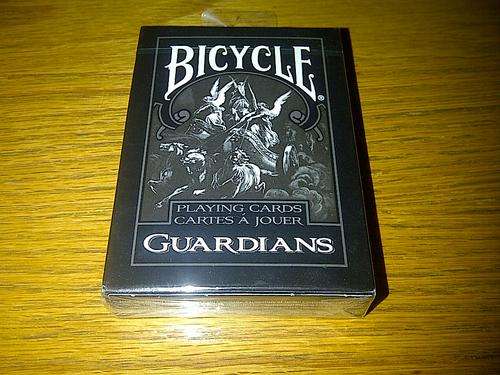 Bicycle Guardians playing cards