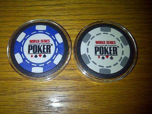 2x World Series of Poker card protectors