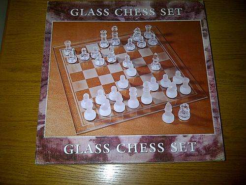 Glass Chess set