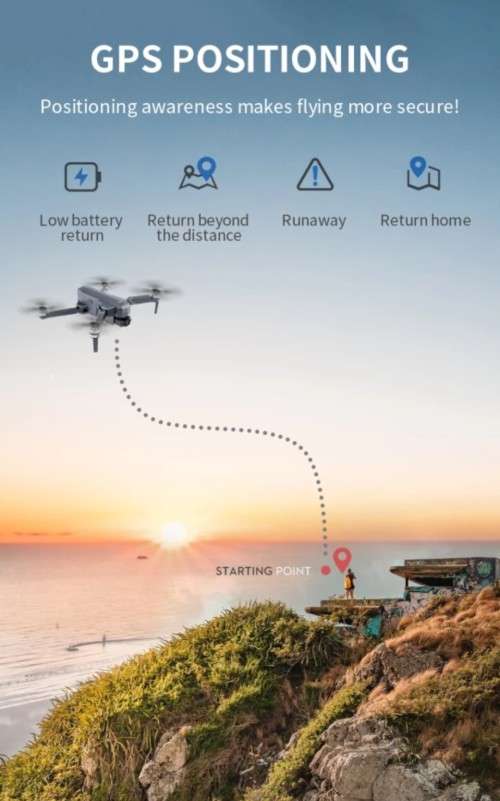 SJRC F11 4K Pro 5G 3Battery+CarryCase WIFI FPV GPS With 4KHD Camera 2-Axis Gimbal Foldable RC Drone.