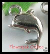 acryl dolphin Pendant 18x16mm, Another best from FPO