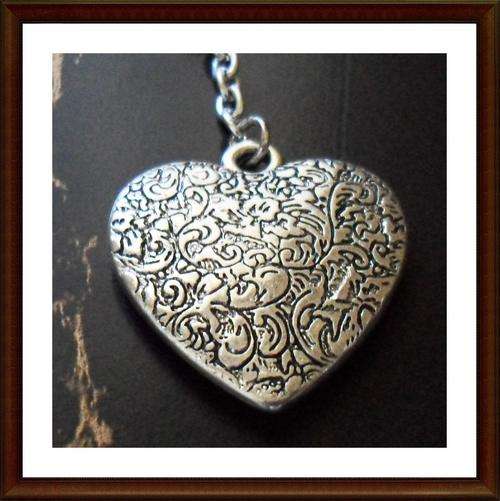Stunning Huge heart locket bracelet