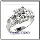 Huge 5ct Diamond Wedding Ring