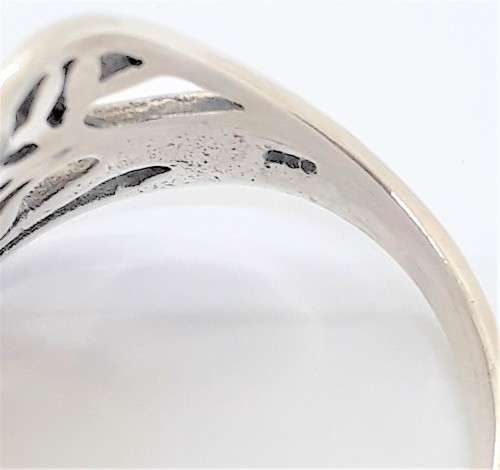 Natural Cultured Pearl Sterling Silver Ring