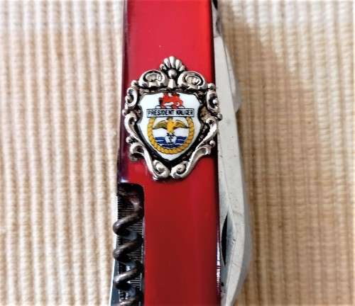 Late Entry!! Selection of 7 Knives  One Africana: President Kruger Naval Ship Knife WOW!