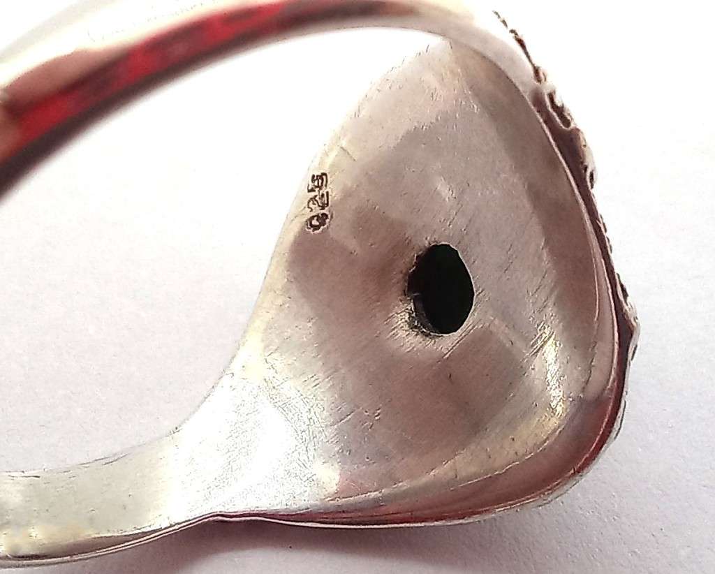 Sterling Silver Natural Turquoise Ring