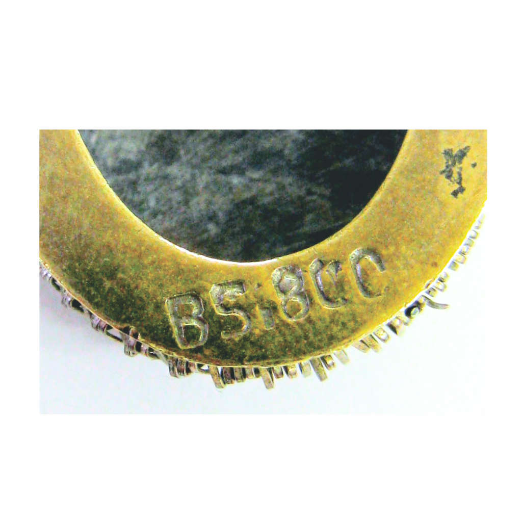 Italian Sterling Silver 800 Cameo Pendant