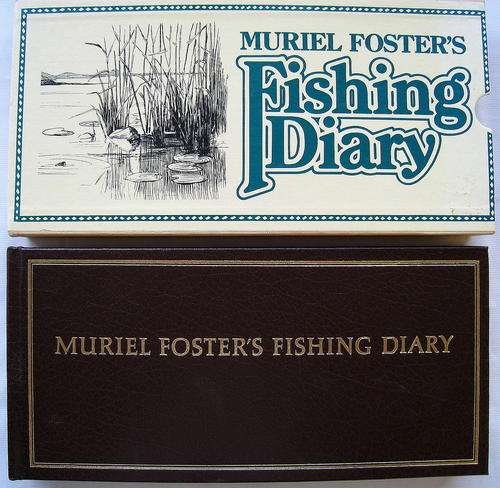 FIRST EDITION!   MURIEL FOSTER'S FISHING DIARY by MICHAEL JOSEPH - Hard Cover in Box