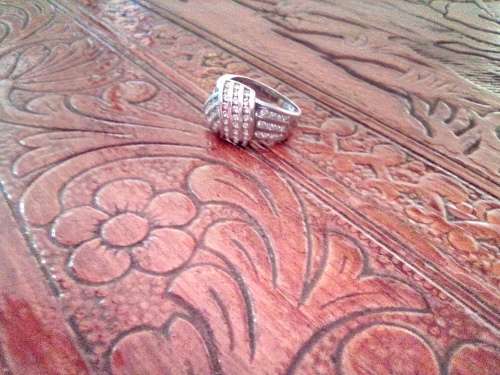 Beautiful Sterling Silver Designer Ring