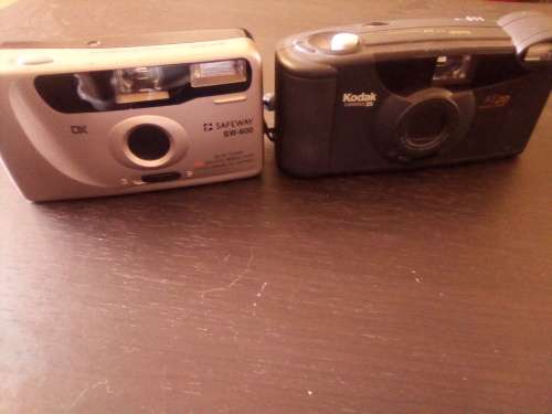 Lot of old school cameras and View Master Classic