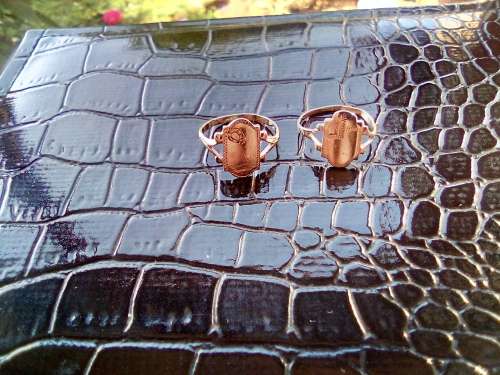 Lot of 2 OLD 9CT Gold Signet Rings