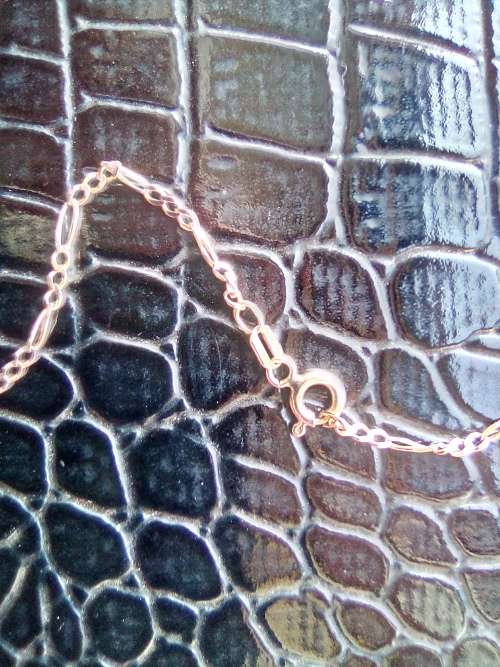 STUNNING DELICATE 9CT Yellow Gold Anklet