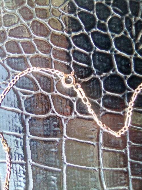 STUNNING DELICATE 9CT Yellow Gold Anklet