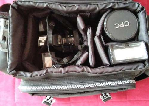 Ricoh KR-10M SLR 35mm film manual focus camera PLUS Ricoh Rikenon P Zoom lens