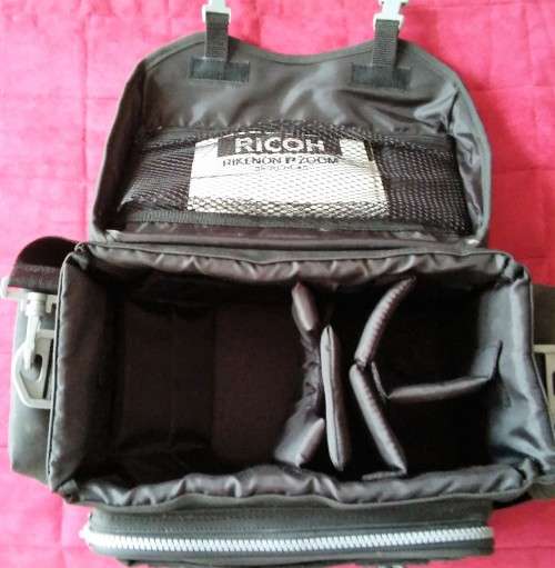 Ricoh KR-10M SLR 35mm film manual focus camera PLUS Ricoh Rikenon P Zoom lens