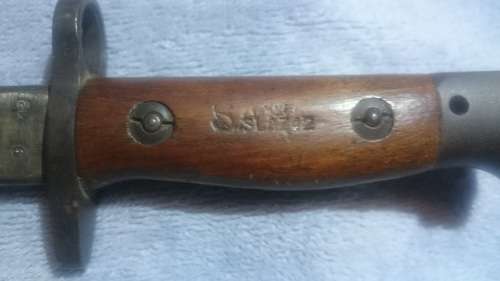 Australian mnf 1907 Lee Enfield Bayonet