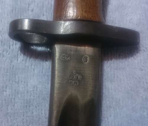Australian mnf 1907 Lee Enfield Bayonet