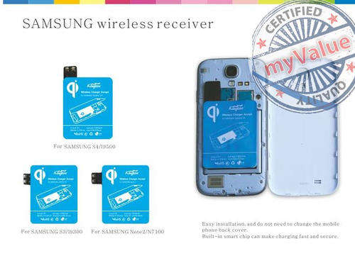 Kington Qi Wireless Charger - SAMSUNG Receiver Series - Certified Top Quality, Free 2-day delivery