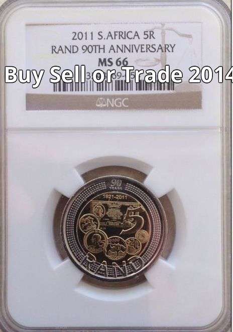 ## 2011 SARB 90th Anniversary R5 ## MS66 NGC GRADED ##