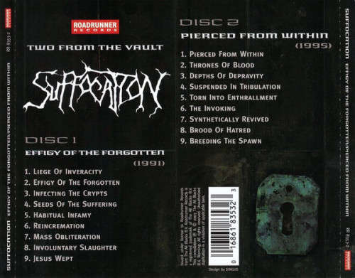 Suffocation - Effigy Of The Forgotten / Pierced From Within