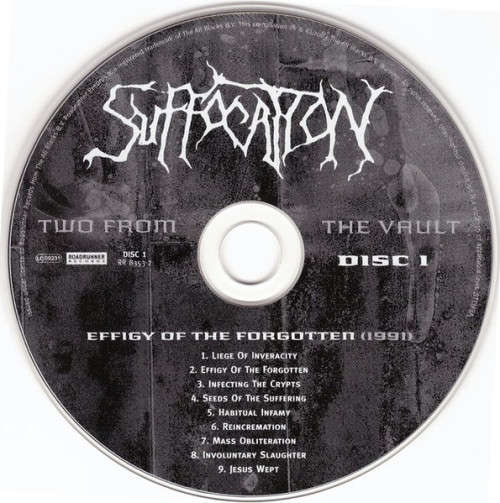 Suffocation - Effigy Of The Forgotten / Pierced From Within