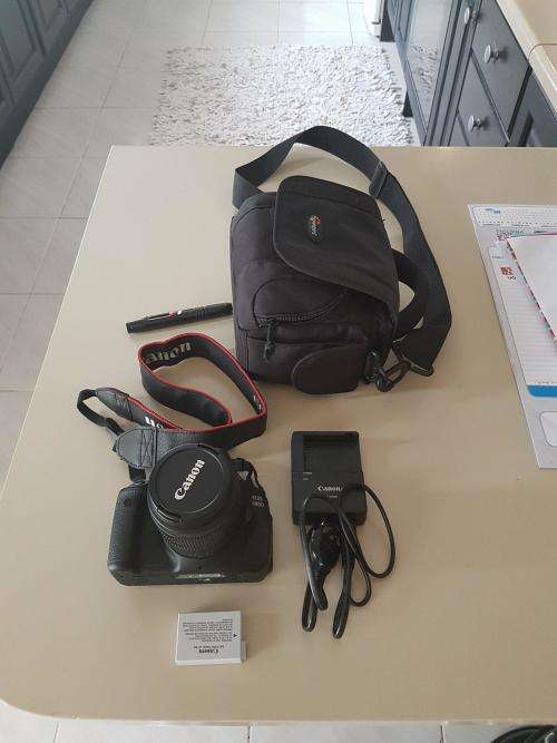 Canon EOS 600D with 18-55 Lens, Charger,Bag and 16GB Memory card