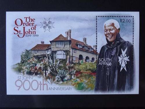 1999 (Madiba) Order of St. John Miniature Sheet MNH