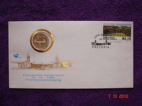 South Africa FDC 6.3c