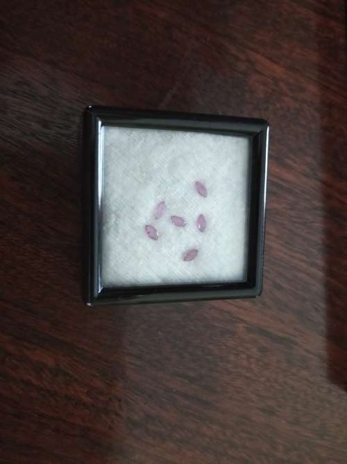 6 Piece Naturally mined Ruby