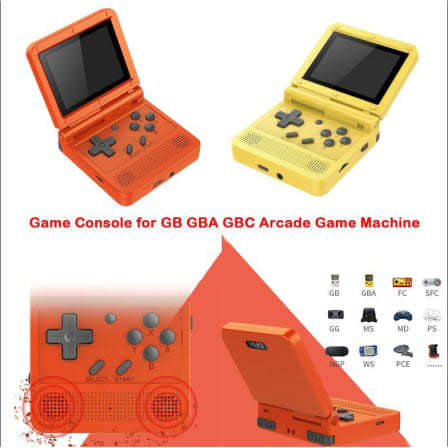 Foldable Retro Mini 64bit Game Console