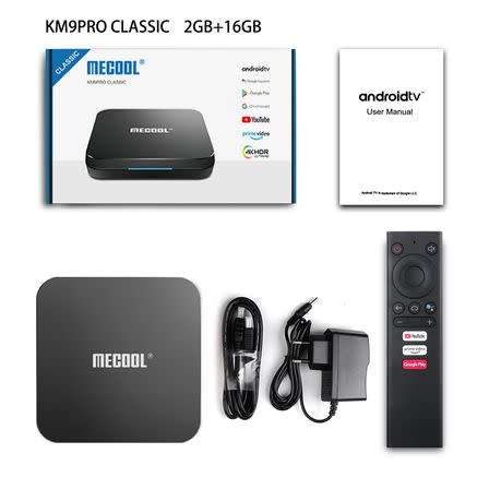 Mecool KM9 Pro Deluxe Android 10 TV Box 4GB RAM 32GB ROM