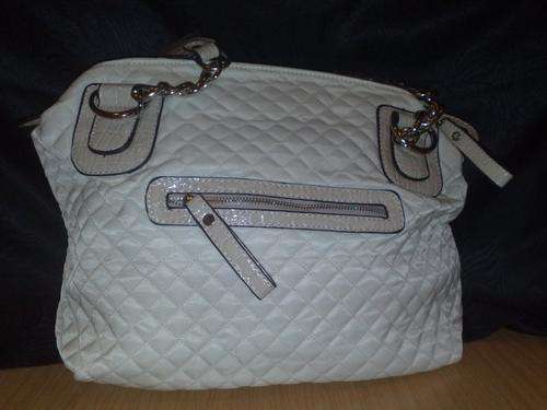 100 %*****Guess***** - Marciano Cream Handbag