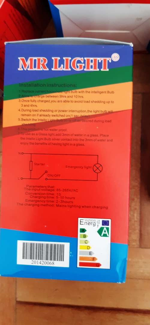 Intelligent emergency light bulbs