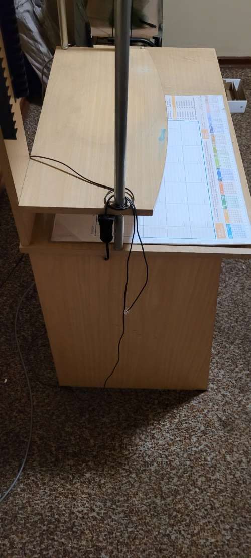 Computer Stand with space for printer and working