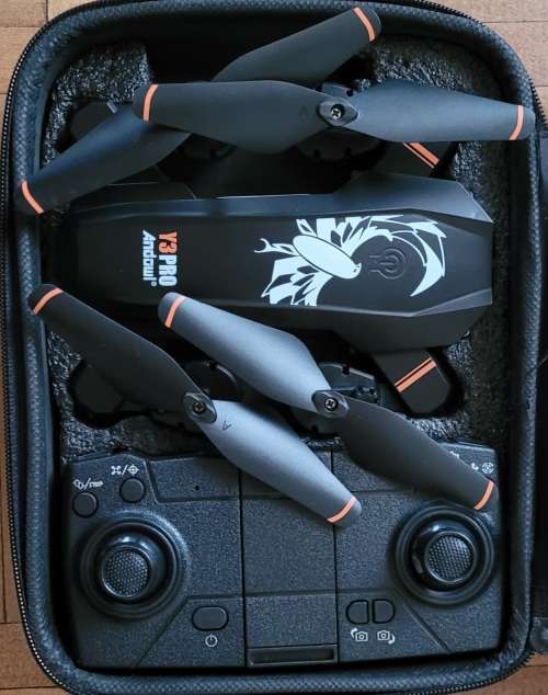 Foldable Drone with Dual Camera and Case