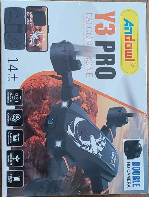 Foldable Drone with Dual Camera and Case