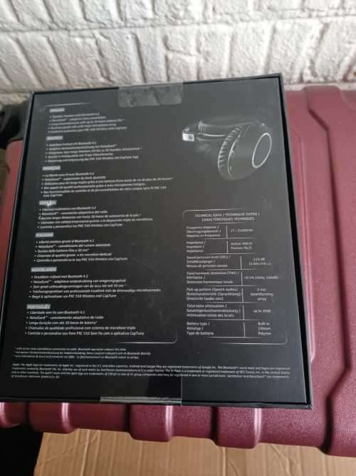 Sennheiser PXC 550 Wireless Headphones including carry case