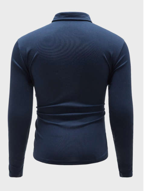 Men Figure and Horse Embroidery Polo Shirt