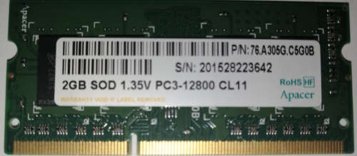 Apacer 2GB Memory