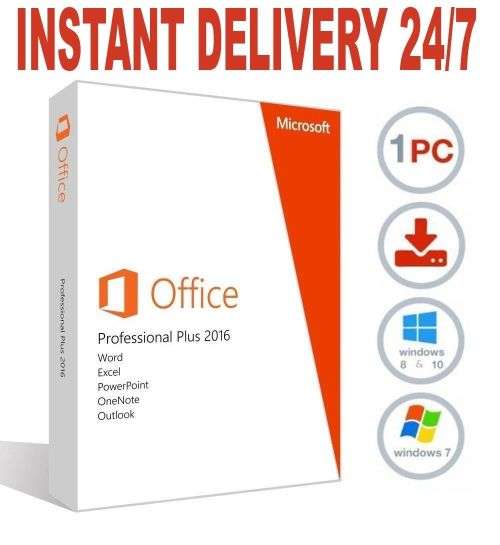Microsoft Office 2016 Pro Plus | Microsoft Office 2016 | Microsoft Office 2016 INSTANT DELIVERY