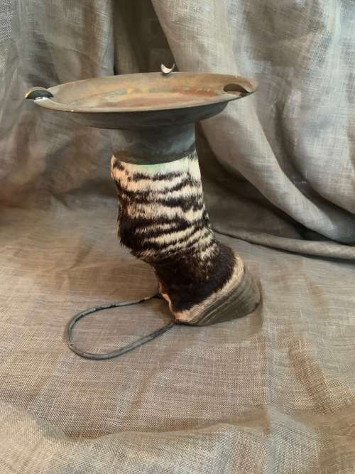 Zebra Ashtray