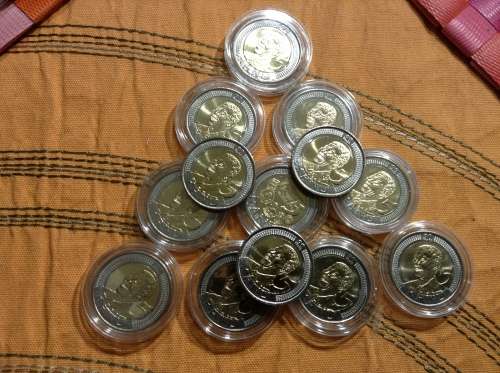 2008 Nelson Mandela Birthday coins