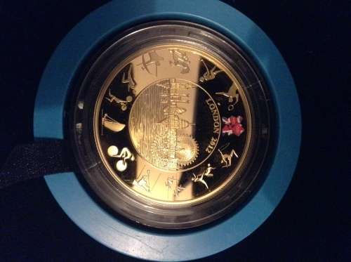 London 2012 Olympic Proof coin