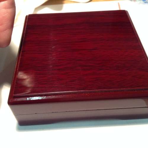 1958 5 Shilling in Rosewood box for free