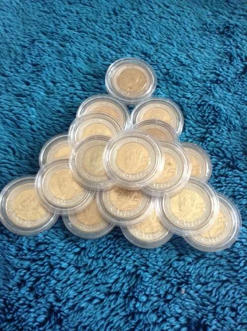 Nelson Mandela Birthday coins 2008