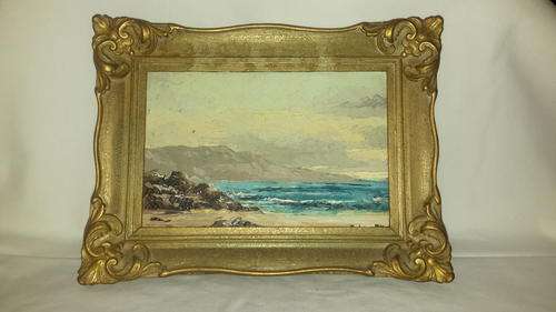 Vintage frame and  painting