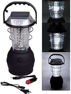 BRAND NEW!!! 36 LED SUPER BRIGHT LANTERN - Solar, Crank, Dynamo, AC and USB Mobile Charging