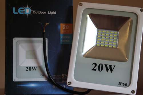 NEW EDITION - 20W LED Slimline Floodlight - Energy Saving