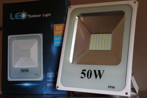 NEW EDITION - 50W LED Slimline Floodlight - Energy Saving