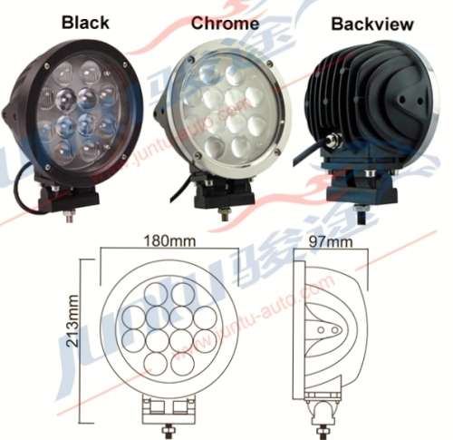 BRAND NEW!!! 60W 4D FOCUSED BEAM HEAVY DUTY LED SPOTLIGHT FOR ALL 4X4 LOVERS!!!